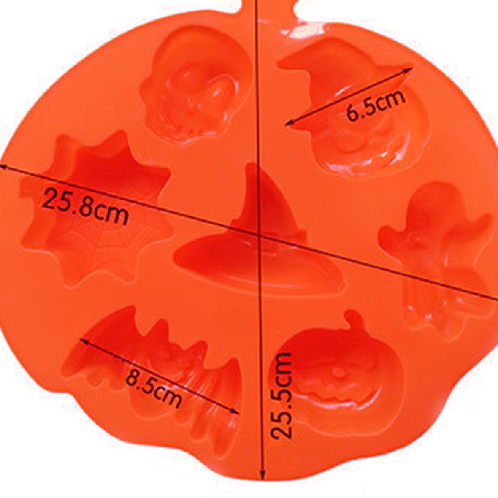 Halloween Pumpkin Ghost DIY Aromatherapy Candle Plaster Mold