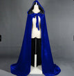 Double Layer Halloween Thick Cloak Velvet Shawl