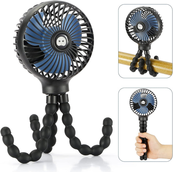Portable Clip-On Fan for Stroller & Car Seat
