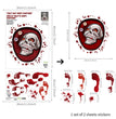 Halloween Series Theme Hotel Toilet Toilet Stickers