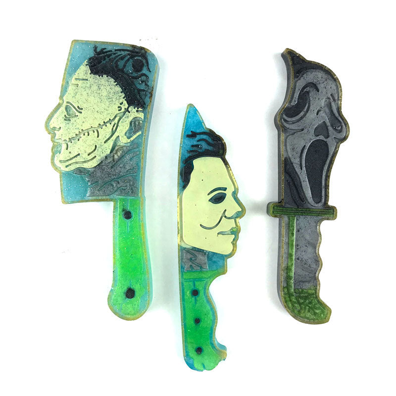 Halloween Knife Decorative Silicone Mold Drop Glue