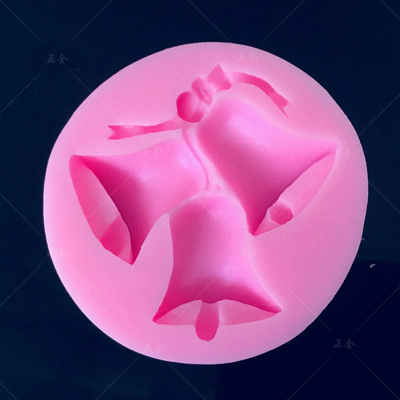 Halloween Christmas Bell Silicone Mold Baking Tools