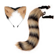 Halloween Party Faux Fox Tail Hairband Plush