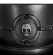 Ladies Hat Plague Doctor Flat Magic Prom Europe Adult Women's Faux Leather Top Halloween Industrial Hat