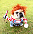 Dagger Pet Changing Clothes Festival Funny Halloween Knife Dog Clothes Cat Standing Clothes Pet Autumn And Winter New