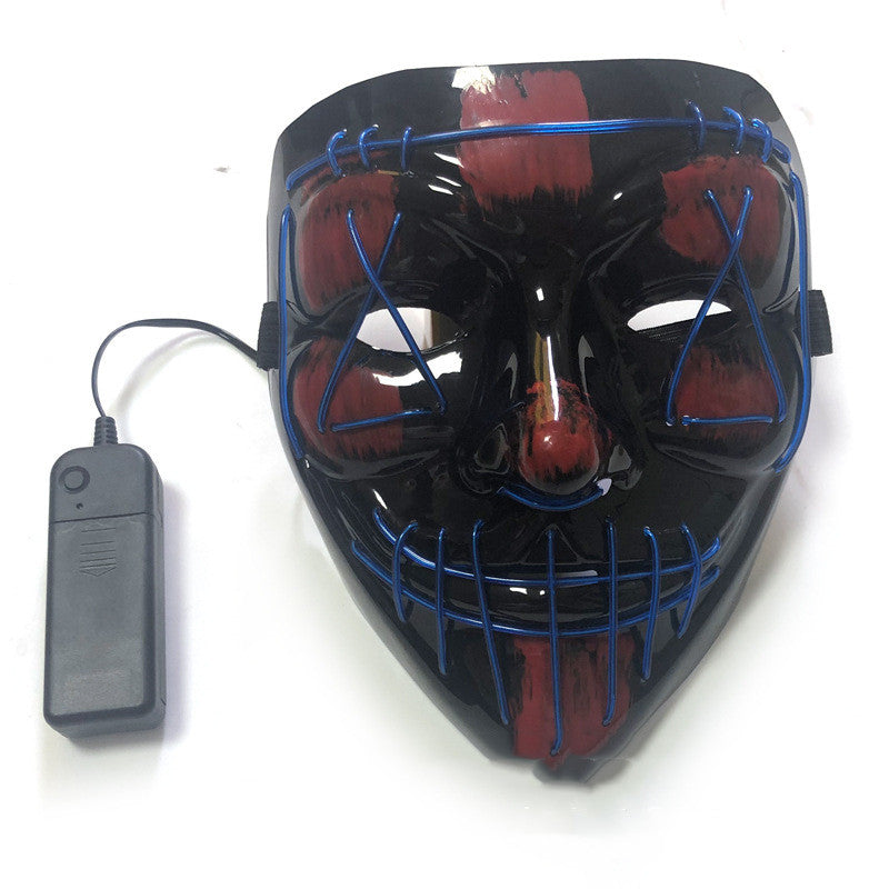 Halloween EL Glowing Mask Ghost Dance Step
