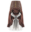 Halloween Stage Costume Steampunk Irregular Skirt Two-piece Set