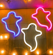 Halloween Ghost Neon Home Creative Modeling Lamp