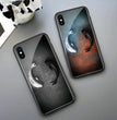 Painted Leather Case Phone Case