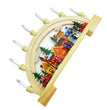 Wooden Christmas LED Bridge Lamp Decorations