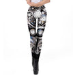Halloween Costume Horror Ladies Skull Print Leggings
