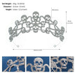 Queen's Halloween Crystal Skull Crown
