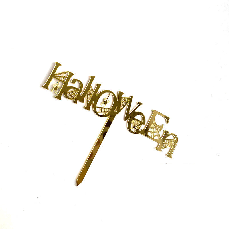 Halloween Acrylic Cake Baking Add-Ins