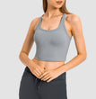 Yoga Vest With Chest Pad For Women