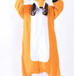 Mr. Fox Cartoon Animal Fleece Pajamas Halloween