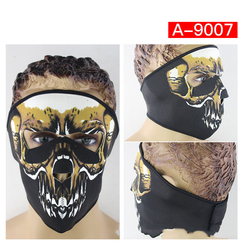 Outdoor Sports Cycling Mountaineering Skiing Halloween Skull Mask