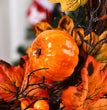 Halloween Autumn Leaf Garland Pumpkin Berries