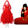 Halloween Costume Beetlejuice Cosplay Wedding Dress