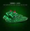 Halloween And Christmas Shoes Ins Luminous Shark Slippers Couple Men Women House Shoes Non-slip Bathroom Slippers Home