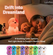Pepper the Puppy Dog Squishy Silicone Night Light for Kids | Cute Night Light with Remote & Touch Control for Baby & Toddler Bedrooms | Color Changing Animal Lamp | Soft Portable Nightlight