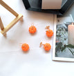 Halloween Fun Three-dimensional Pumpkin Earrings