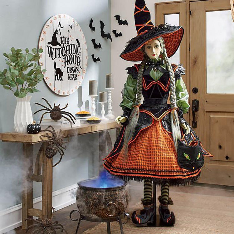 Halloween Countdown Clock Wooden Countdown Watch