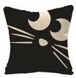 Home Fashion Halloween Linen Print Pillowcase