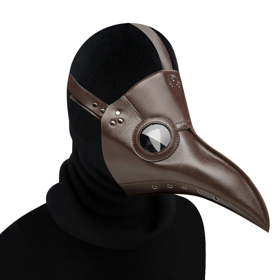 Halloween Plague Doctor Mask With Long Beak