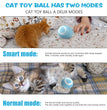 Cat Interactive Ball Electric Automatic Rolling Ball Smart Toys for Cats Smart Cat Toy Rotating Ball Cat Game Accessories