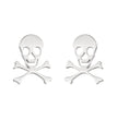 Stainless Steel Halloween Horror Stud Earrings