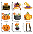 Halloween Party Decoration Pumpkin Wizard Hat Door Hanging