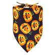 Pet Halloween Triangular Binder Dog Cat Skull Decoration Bib