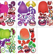 Home Fashion Printing Halloween Static Window Sticker