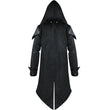 Men's New Medieval Halloween Retro Patchwork Coat