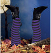 Halloween Creative Art Decoration Prosthesis Witch Leg Garden Decoration
