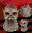 Halloween Horror Biochemical Zombie Carrion Latex Headgear Adult
