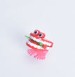Halloween Wind Up On The Chain Jump Ghost Teeth Jumping Tooth Gift Dental Model Toy For Children Toys All Saints' Day