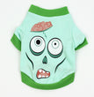 Dog clothes spring and summer clothes cartoon print T-shirt Teddy Bichon pet costume wholesale pet Halloween clothes