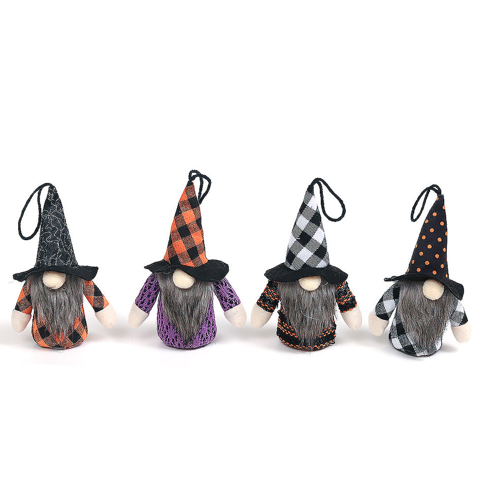 Halloween Supplies Light-emitting Forest Man Doll Pendant
