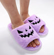 Halloween Shoes Winter Cute Warm Home Slippers Women