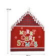 Christmas Decoration English Alphabet Chair Cover