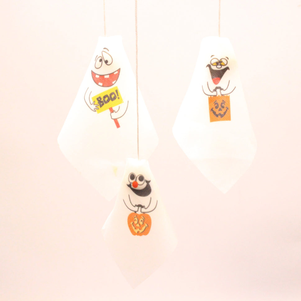 Fabric Mini Halloween Hanging Ghost Party Decoration Can Be Used As Finger Doll Cake Card Pumpkin