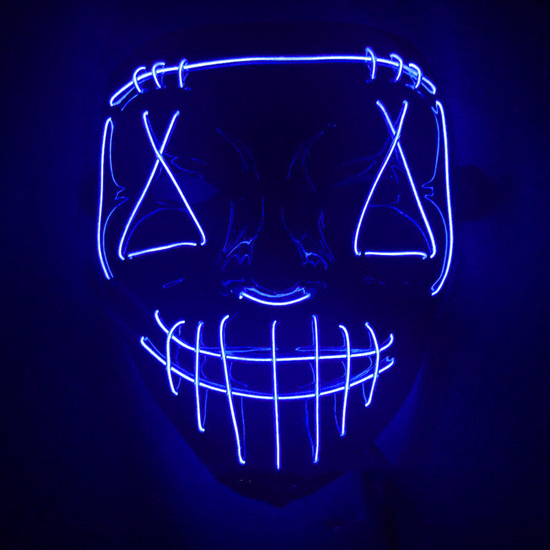 Halloween EL Glowing Mask Ghost Dance Step