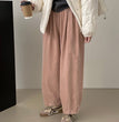 Retro Loose Profile Grandma's Pants Elastic