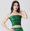 European And American Sequined Top DS Costumes