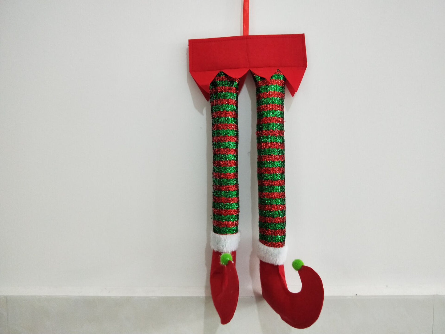 Christmas Elf Legs Santa Claus Legs Christmas Car Pendant