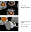 Special Halloween Ghost Festival Ceramic Craft Ornaments