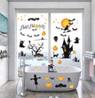 Halloween Bat Pumpkin Creative Decoration Stickers