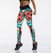 Halloween Pumpkin Digital Print Yoga Pants