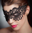 Halloween Adult Princess Masquerade Golden Lace Mask Bronzing Half Face Eye Mask For Women